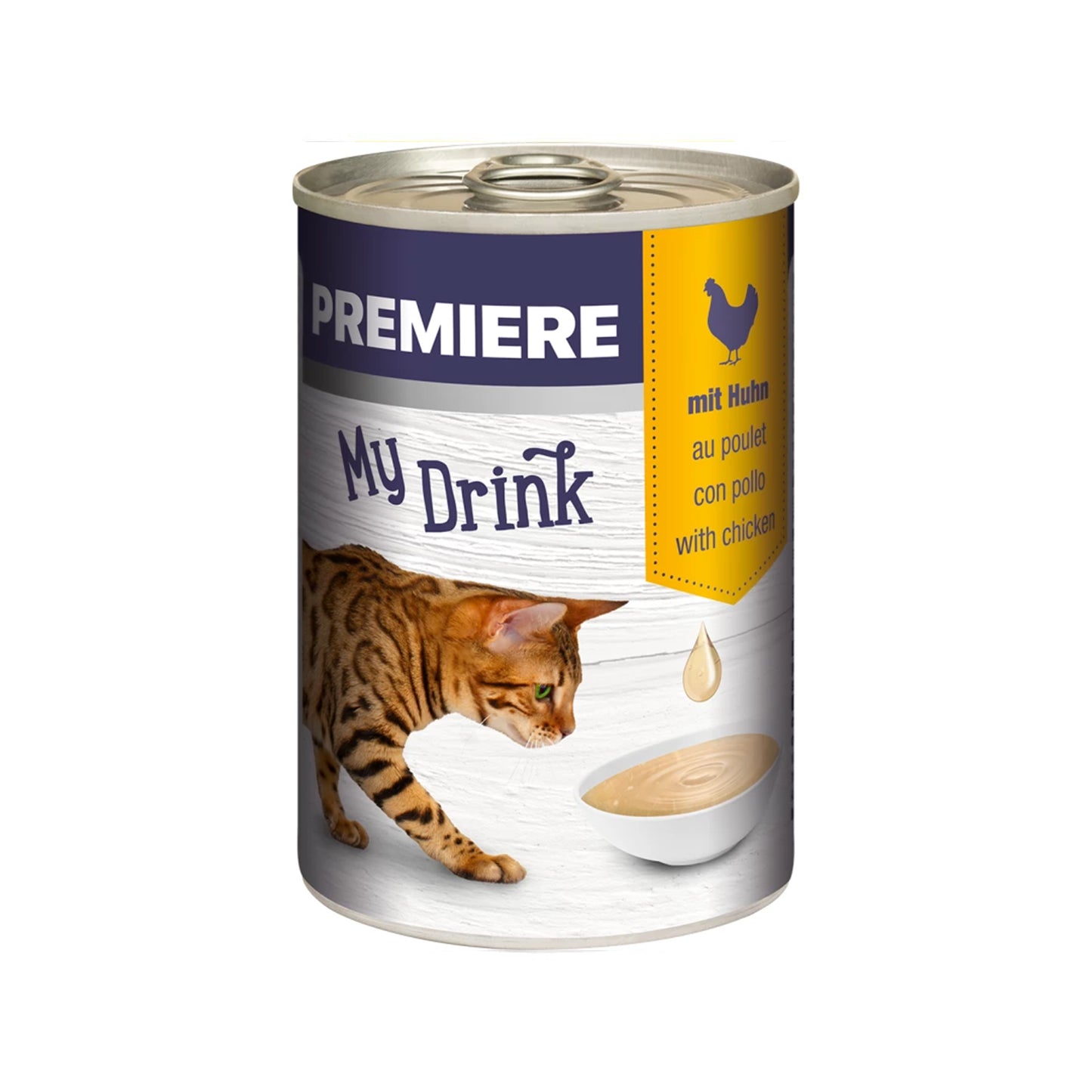 Premiere🐱My Drink Chicken Broth Can 140g