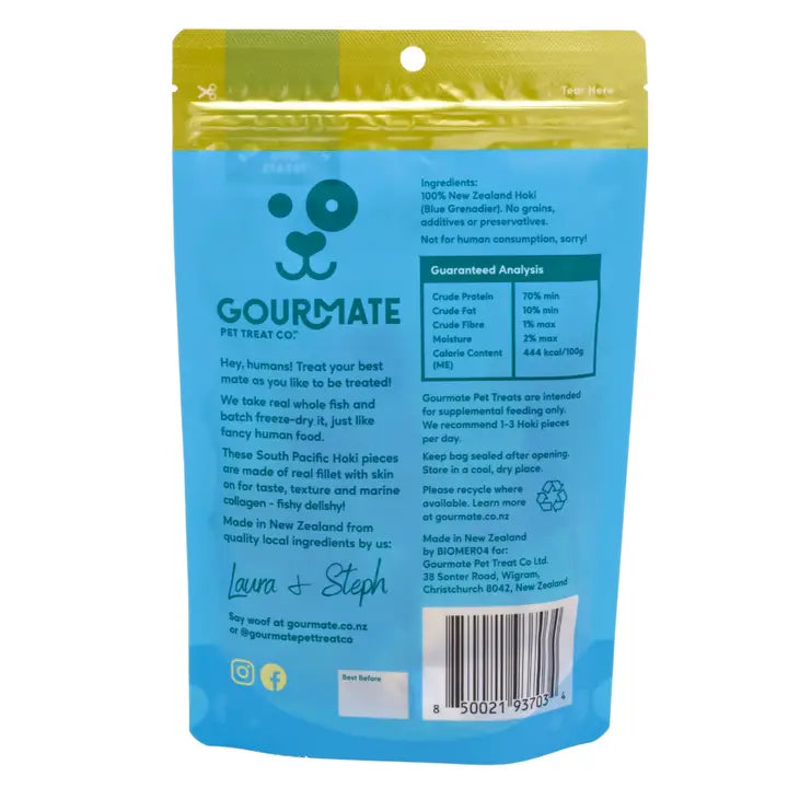 Gourmate🐱🐶Freeze Dried South Pacific Hoki 1.6oz