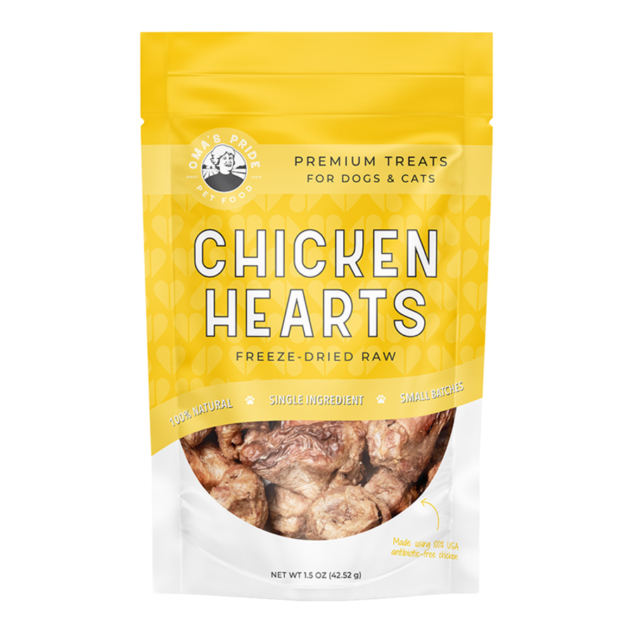 Oma's Pride🐱🐶Freeze Dried Chicken Treats 1.5oz