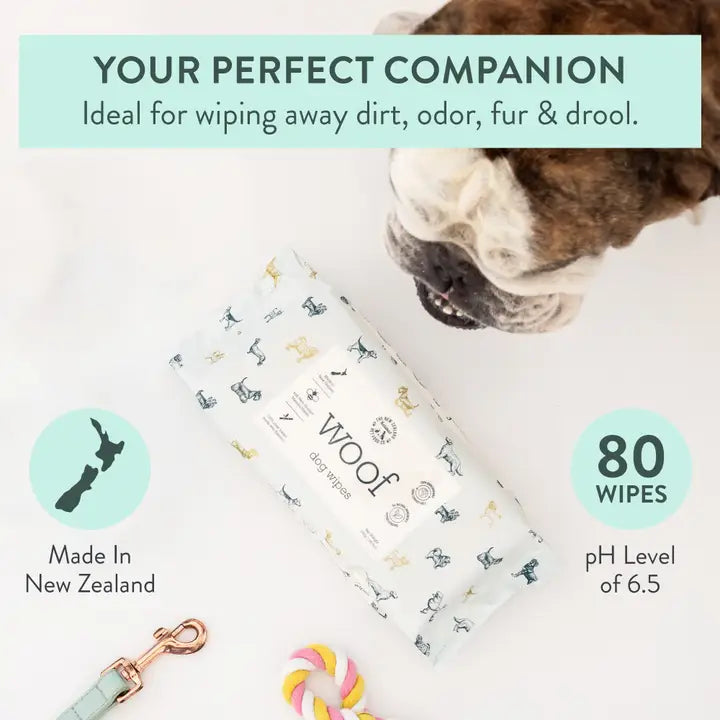 Woof🐶🐱Manuka Honey Wipes 80ct