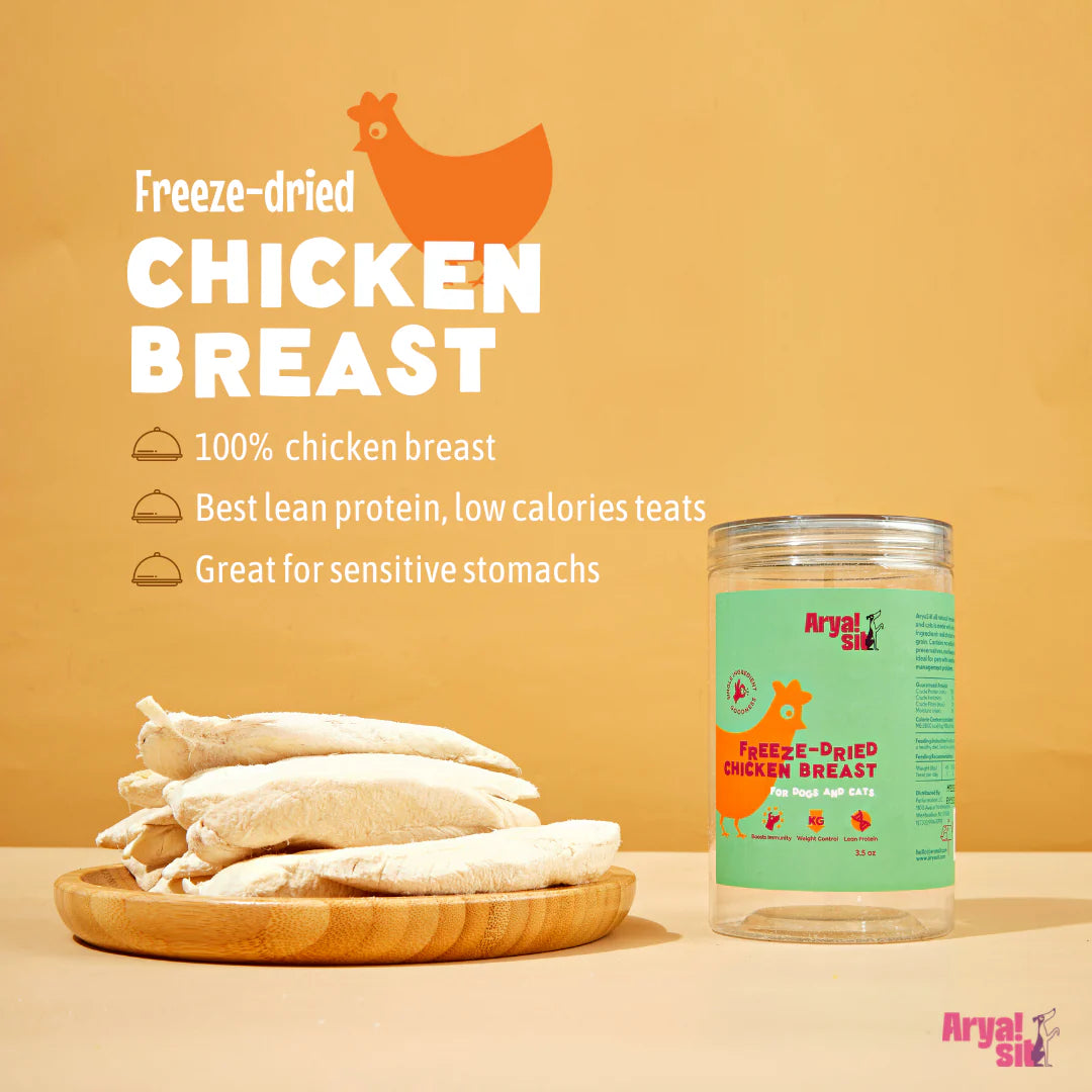 AryaSit🐱🐶Freeze Dried Chicken Breast 4oz
