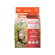 Feline Natural🐱Chicken & King Salmon Feast Freeze Dried Cat Food