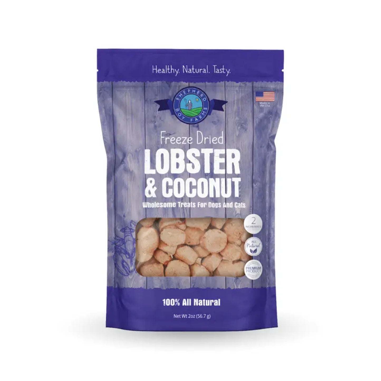Shepherd Boy Farms🐱🐶Freeze Dried Lobster & Coconut