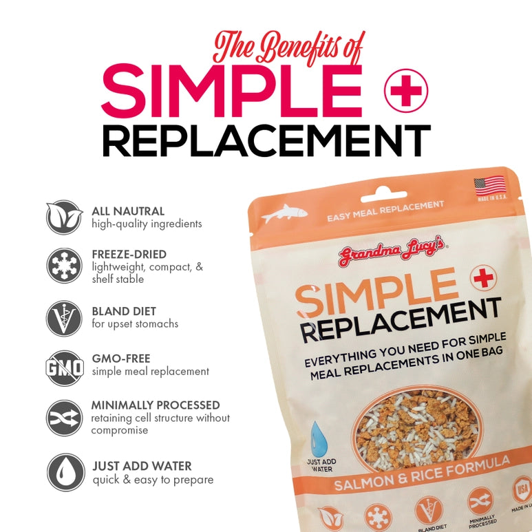Grandma Lucy‘s🐱🐶Freeze Dried Simple Replacement Anti-Diarrhea - Salmon 7oz