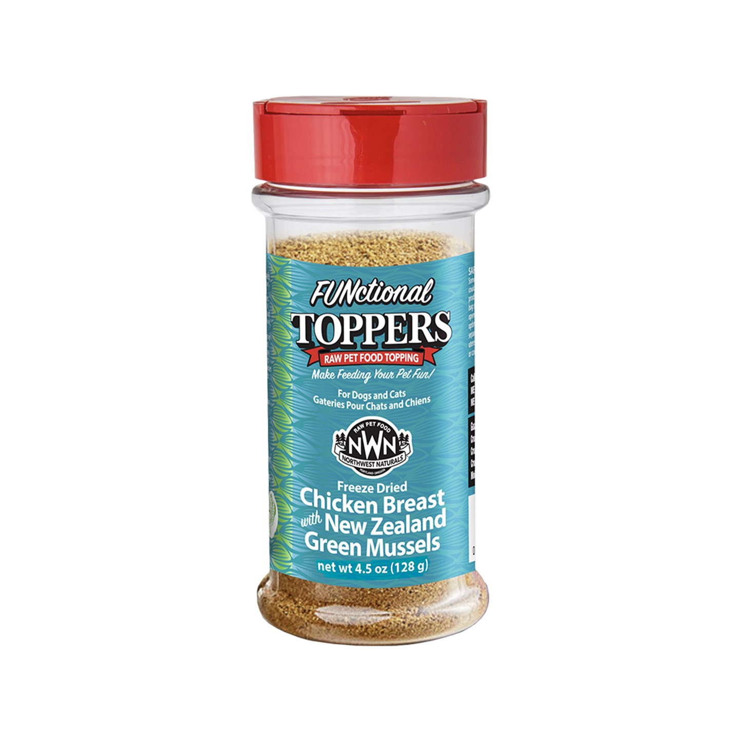 Northwest🐱🐶Freeze Dried Topper Chicken & Green Mussel 5oz