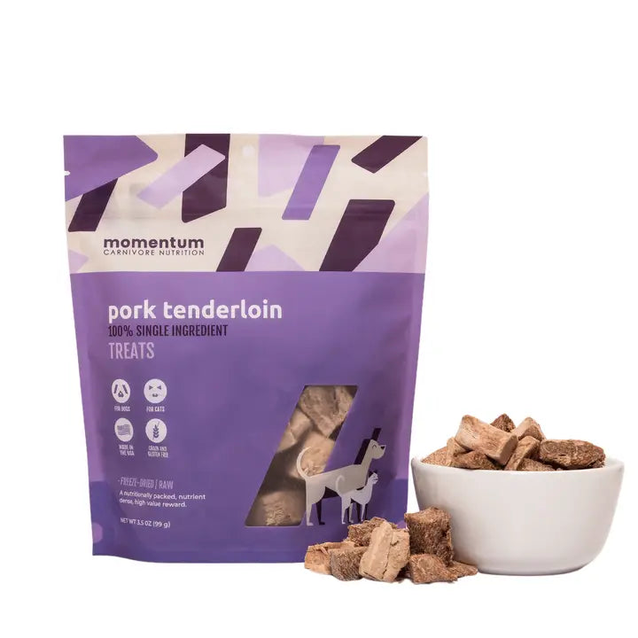 Momentum🐱🐶Freeze Dried Pork Tenderloin 3.5oz