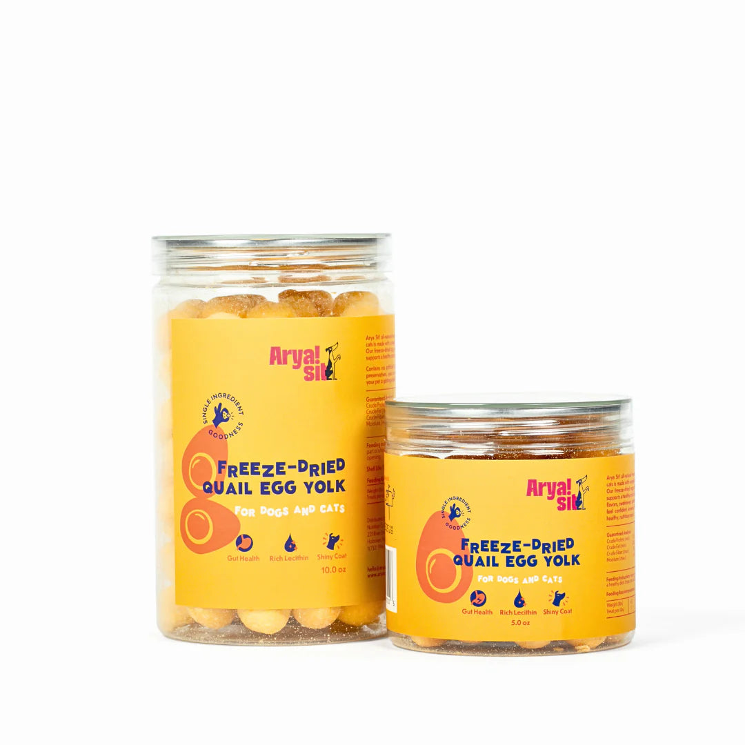 AryaSit🐱🐶Freeze Dried Quail Egg Yolk
