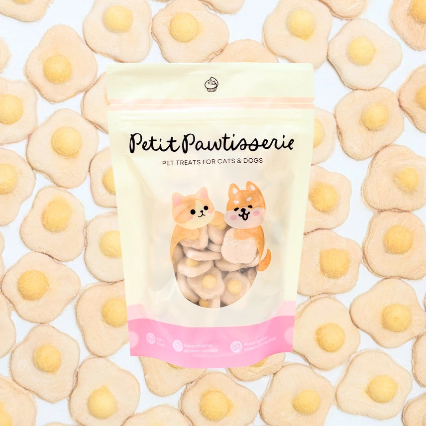 Petit🐱🐶Freeze Dried Sunny Eggs Chicken Egg Yolk 50g