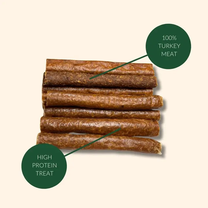 Purposeful Pup🐶Turkey Sausage Juicy Soft Chew 10Pk