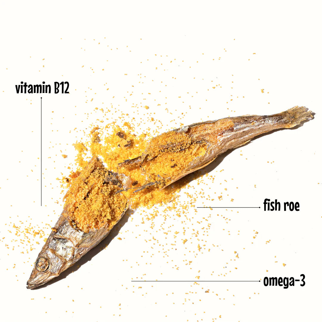 AryaSit🐱🐶Freeze Dried Capelin With Fish Roe 4oz