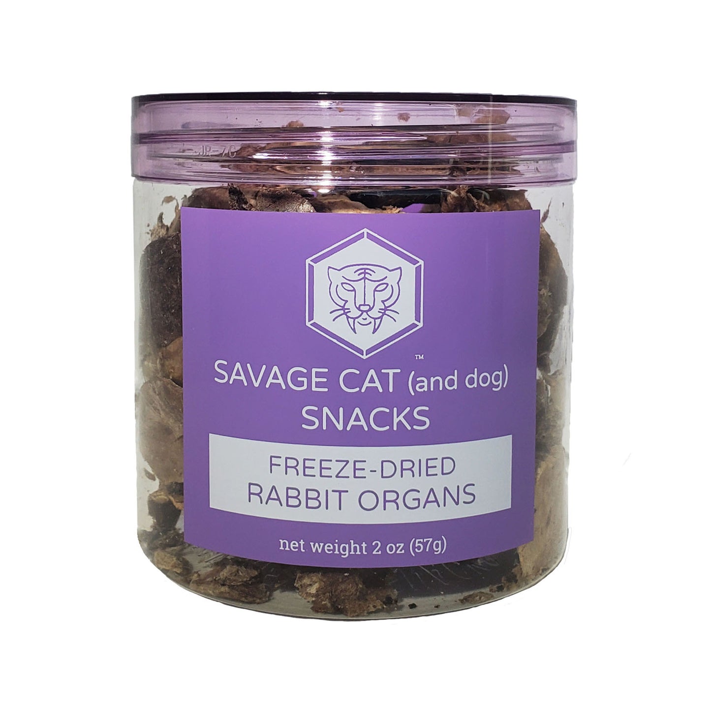 Savage Cat🐱🐶Freeze Dried Rabbit Organs 2oz