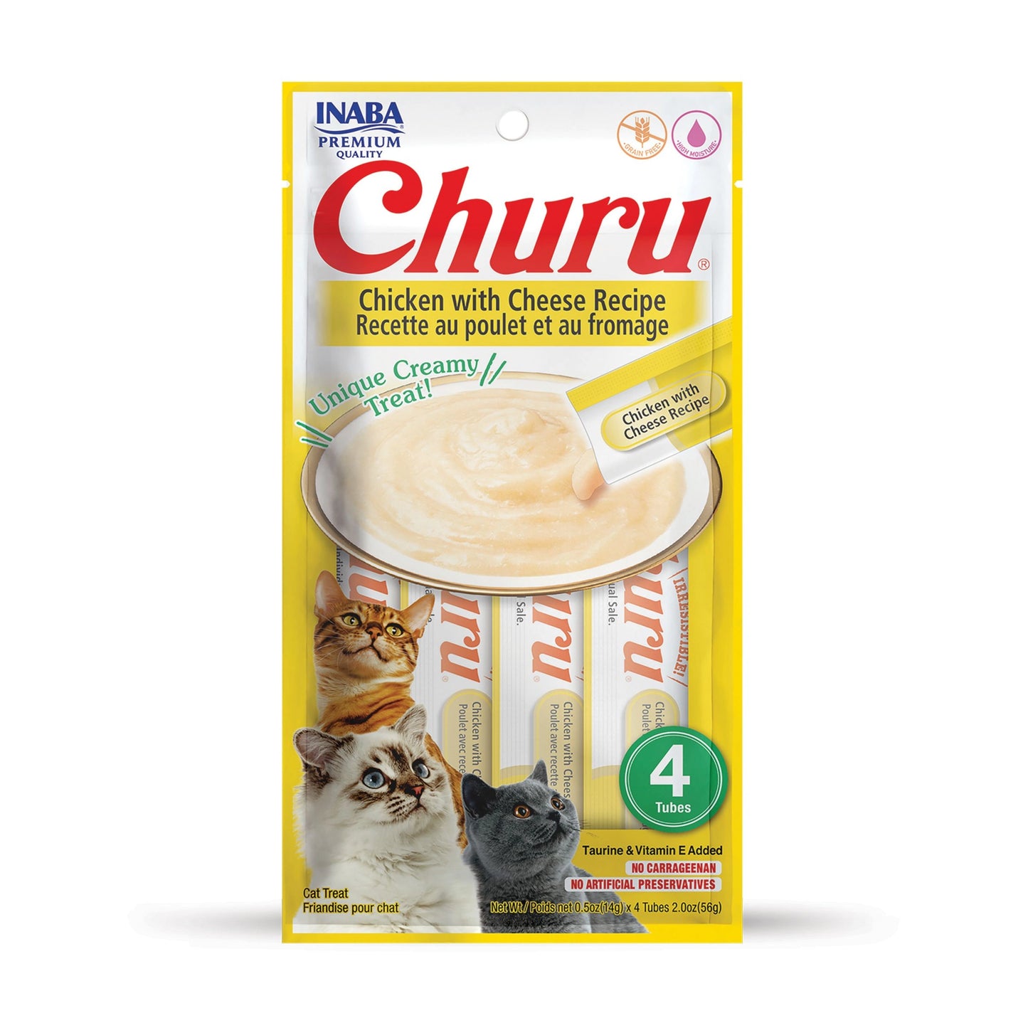 Inaba🐱Churu Purees Lickable Treat 4pc