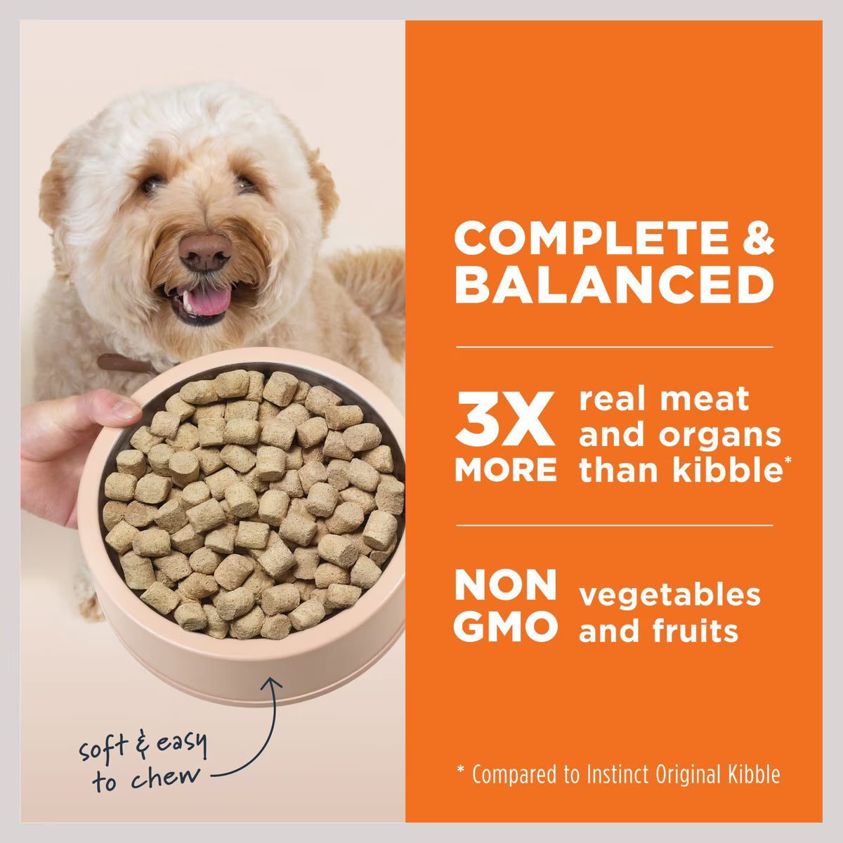 Instinct🐶100% Raw Freeze-Dried Meals Real Dog Food