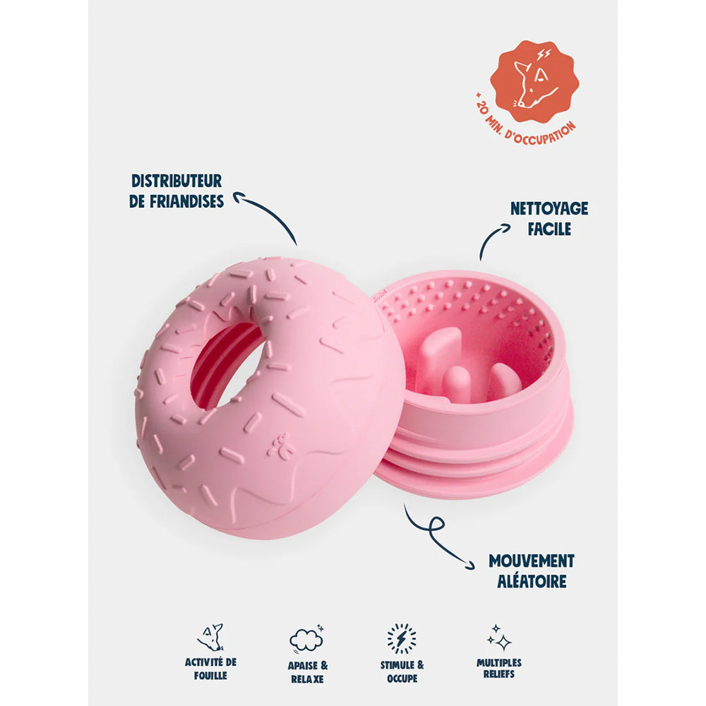 Inooko🐶Occupation Toy Yoomy Donut - Pink