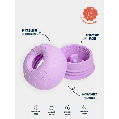 Inooko🐶Occupation Toy Yoomy Donut - Lavender