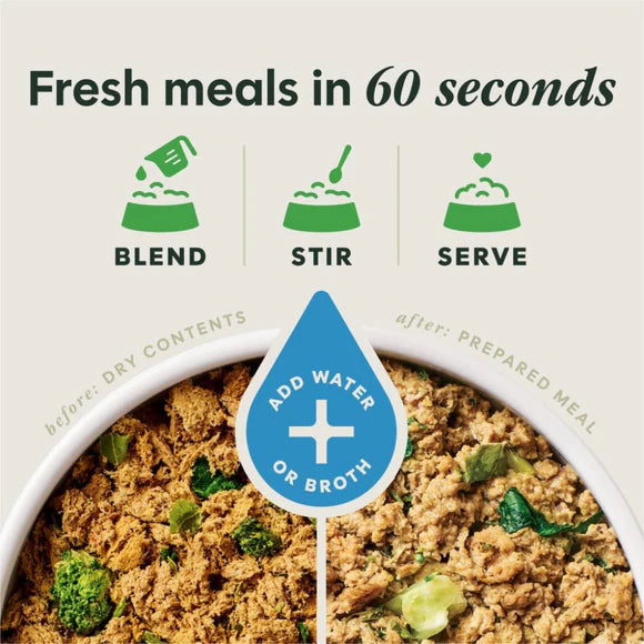 Instinct🐶FreshDried Meal Blends Freeze-Dried Cage-Free Chicken & Supergreens Blend Recipe 23oz（副本）（副本）（副本）