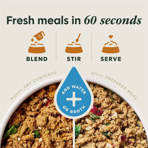 Instinct🐶FreshDried Meal Blends Freeze-Dried Cage-Free Chicken & Harvest Blend Recipe 23oz（副本）