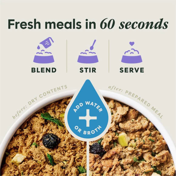 Instinct🐶FreshDried Meal Blends Freeze-Dried Grass-Fed Beef & Orchard Blend Recipe 23oz
