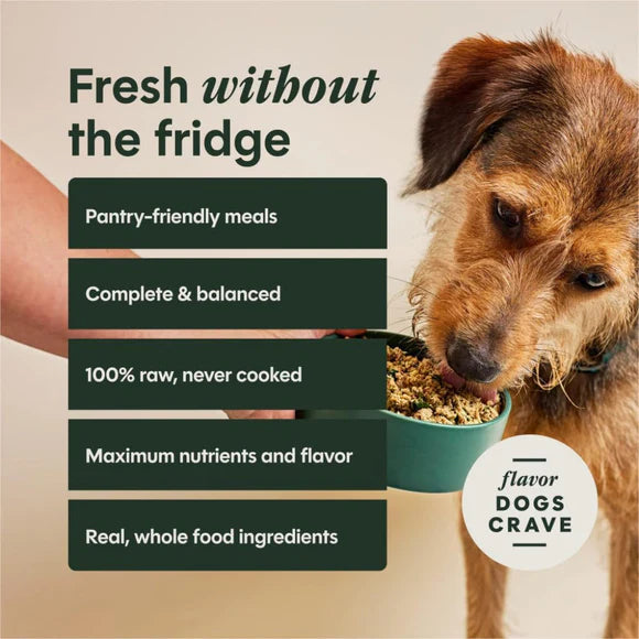 Instinct🐶FreshDried Meal Blends Freeze-Dried Grass-Fed Beef & Orchard Blend Recipe 23oz