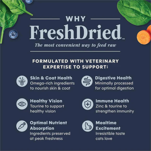 Instinct🐱FreshDried Patés Freeze-Dried Raw Rabbit Entrée Meal
