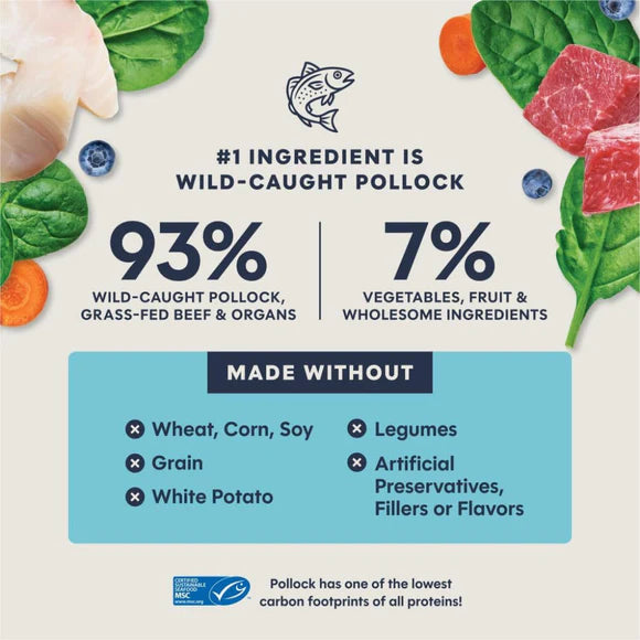Instinct🐱FreshDried Patés Freeze-Dried Raw Surf & Turf Entrée Meal