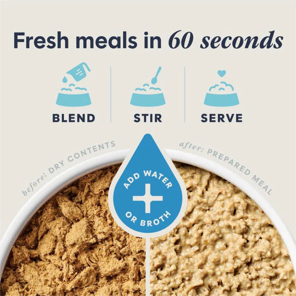 Instinct🐱FreshDried Patés Freeze-Dried Raw Surf & Turf Entrée Meal