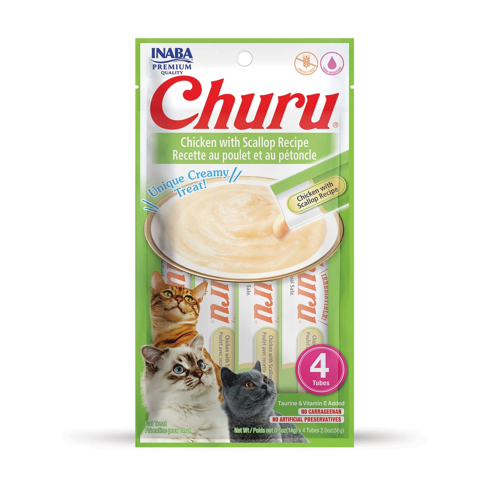 Inaba🐱Churu Purees Lickable Treat 4pc