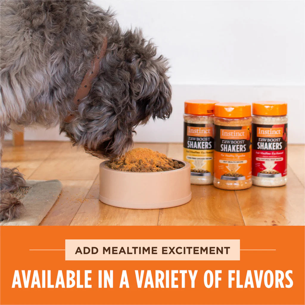 Instinct🐶Raw Boost Shakers Freeze-Dried Topper 5.5oz