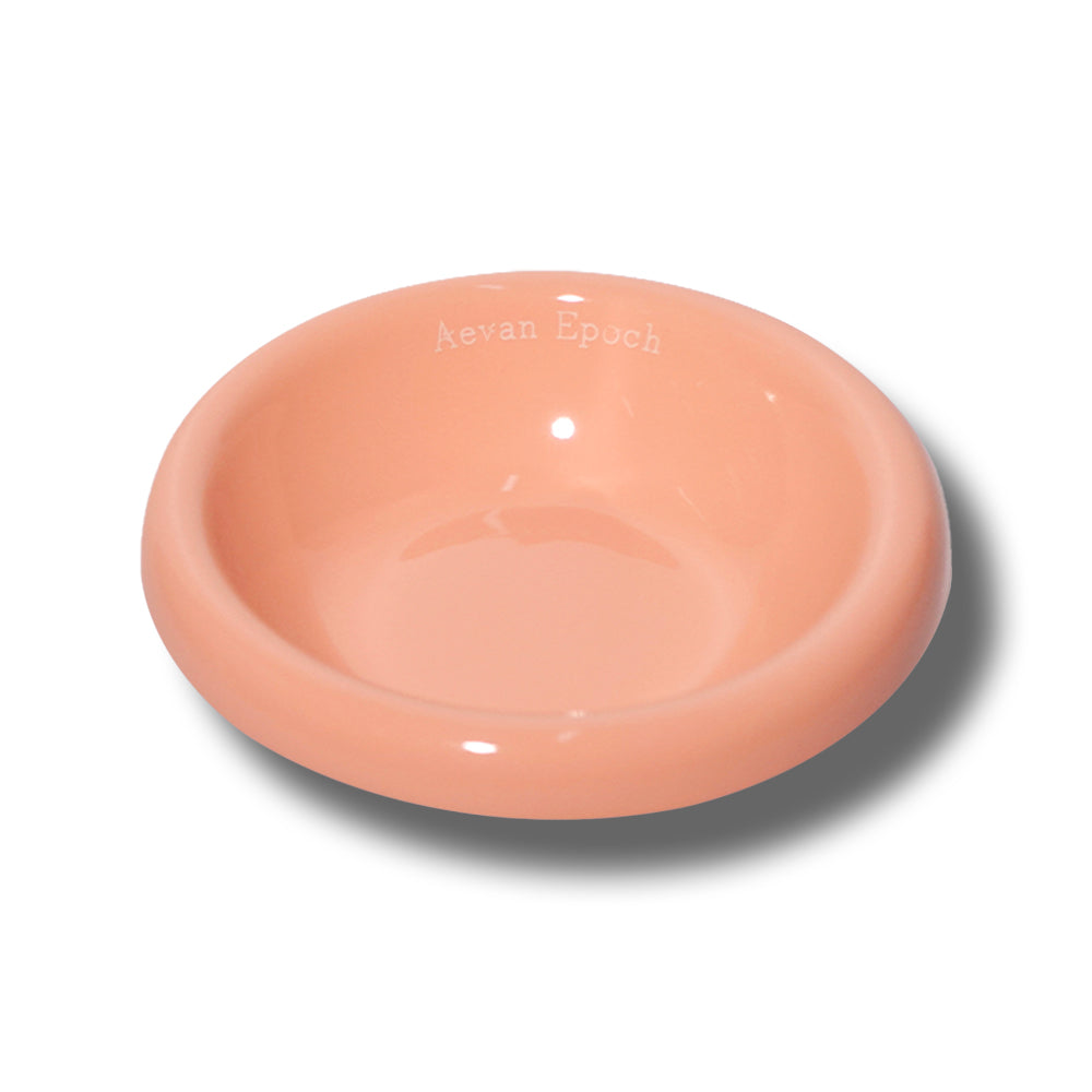 Aevan Epoch🐱🐶Premium Handcrafted Ceramic Bowl - Glossy Peach Pink