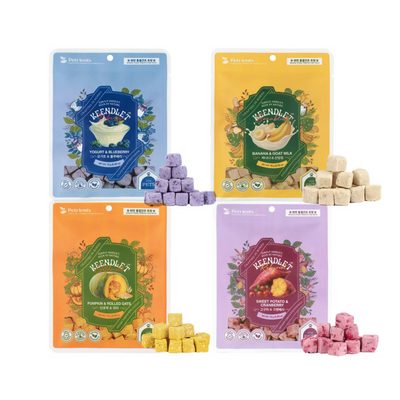 Petrients🐱🐶KEENDLET - Veggie & Fruit Freeze Dried Crispy Bites 200g