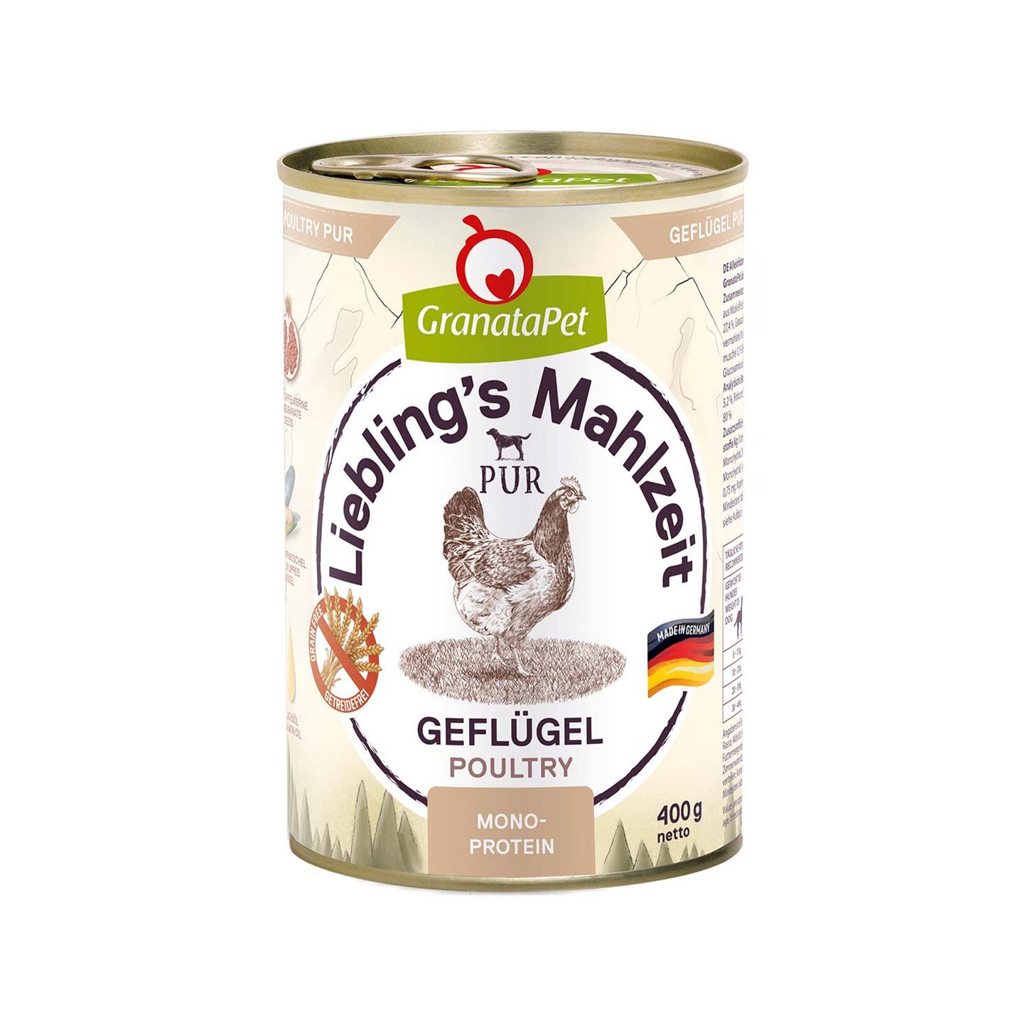 GranataPet🐶Liebling's Mahlzeit Wet Food 400g