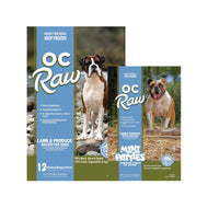 OC RAW🐶Frozen Raw Lamb & Produce