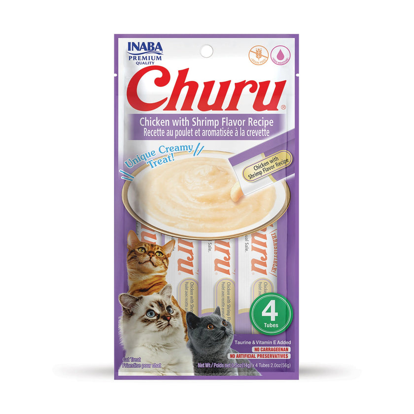 Inaba🐱Churu Purees Lickable Treat 4pc