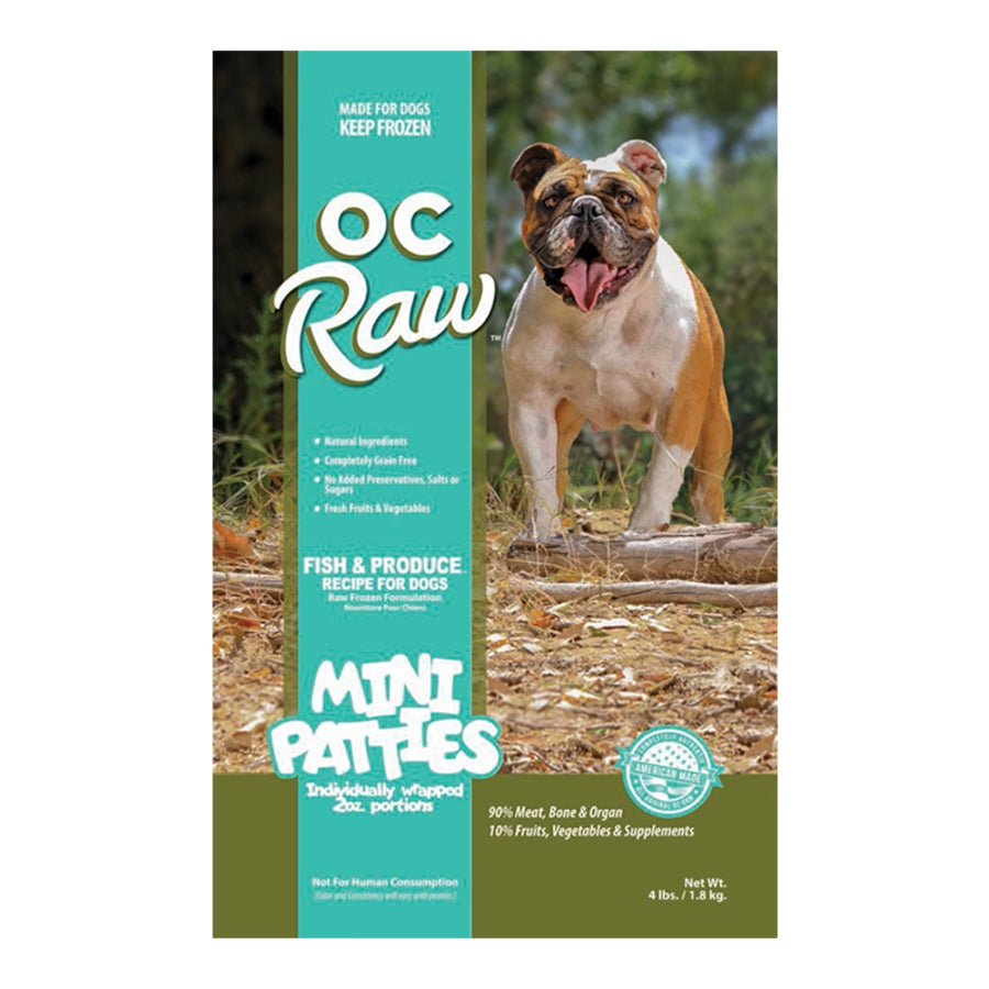 OC RAW🐶Frozen Raw Fish & Produce